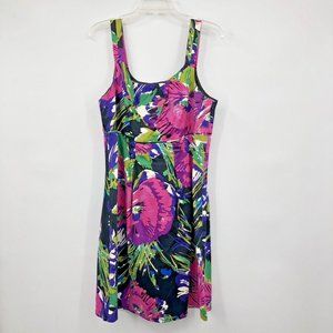 Lane Bryant Dress 14 Used Womens Floral Sleeveless